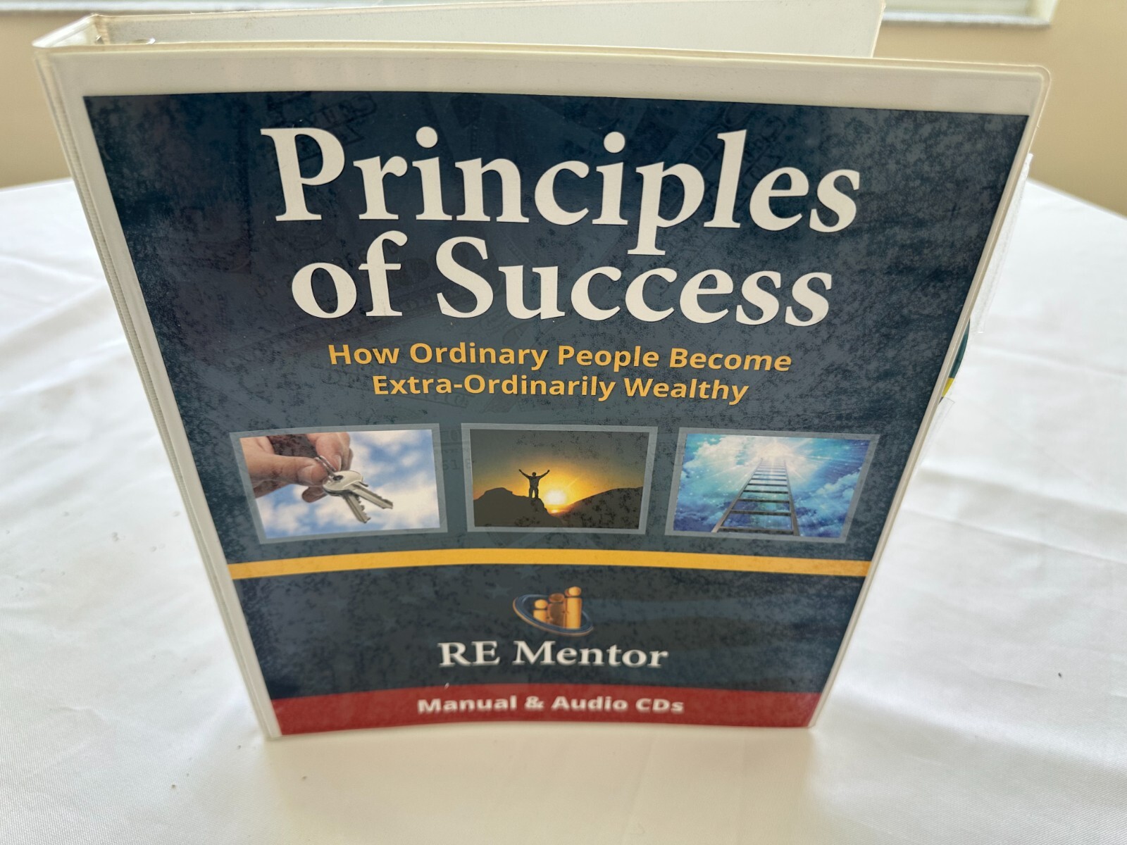 PRINCIPLES OF SUCCESS REAL STATE COURSE BY DAVID LINDAHL - MANUAL & 4 AUDIO CD'S