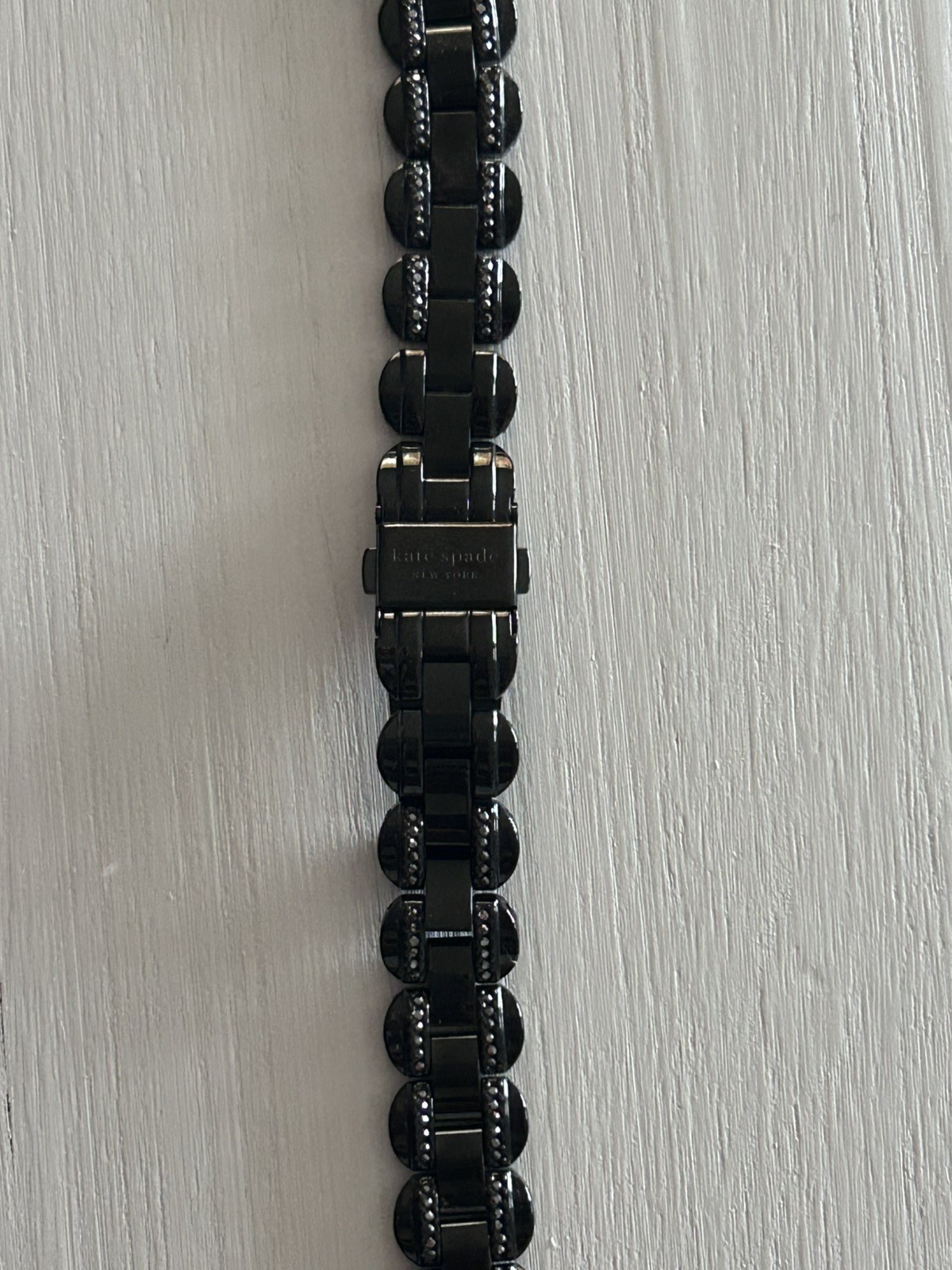 Kate Spade Rose Gold Tone Pave Stainless Bracelet Apple Watch Band 38 40 41 mm