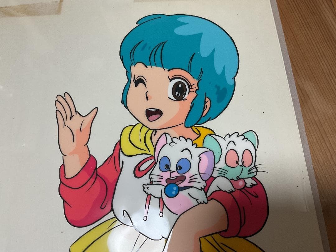 Creamy Mami Cel Art Children's Book Anime Illustration Used Rare Vintage