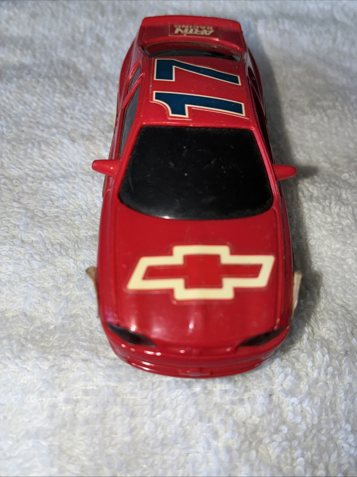 Vintage Artin 1/43 scale Slot Car Chevrolet 1999 Monte Carlo #17 Red Tested Runs