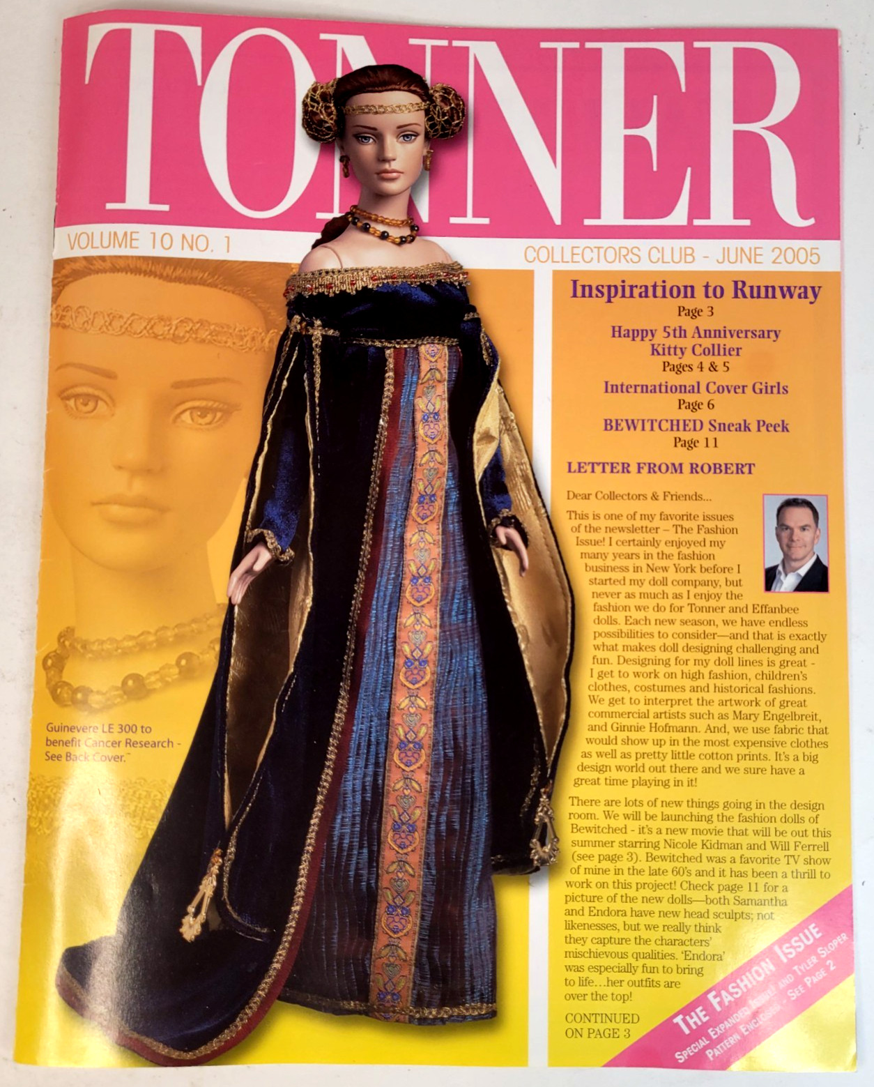 Robert Tonner Collector Club June 2005 Volume 10 No. 1 The Fashion Issue