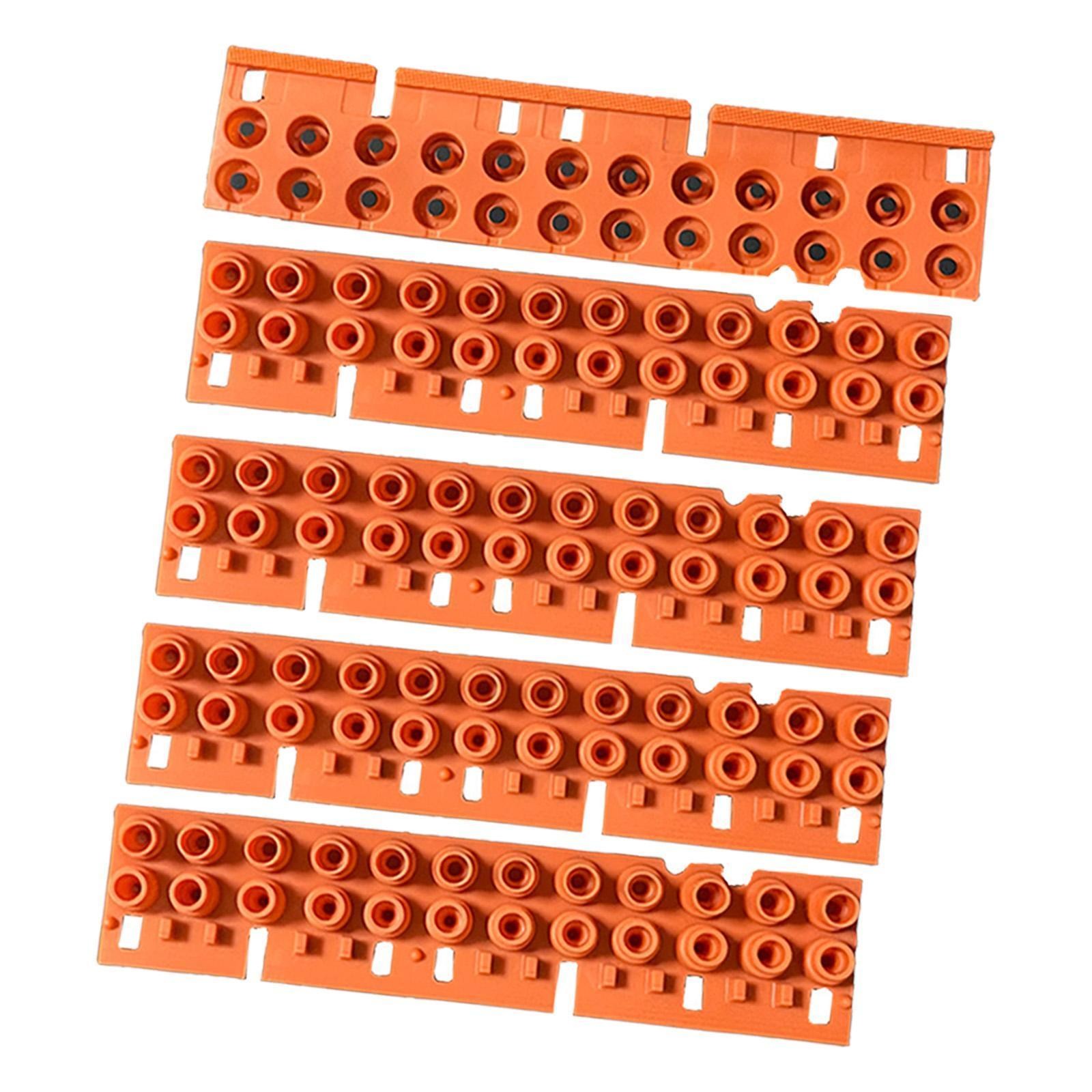 5 Pieces Key Contact Strip Sturdy Lightweight Keyboard Conductive Strips