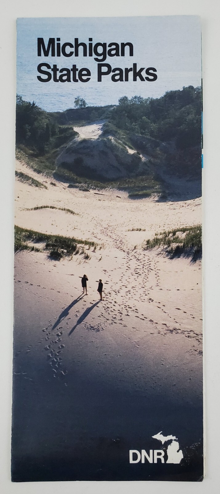 1980s Michigan State Parks MI Recreation Camping Hiking Vintage Travel Brochure