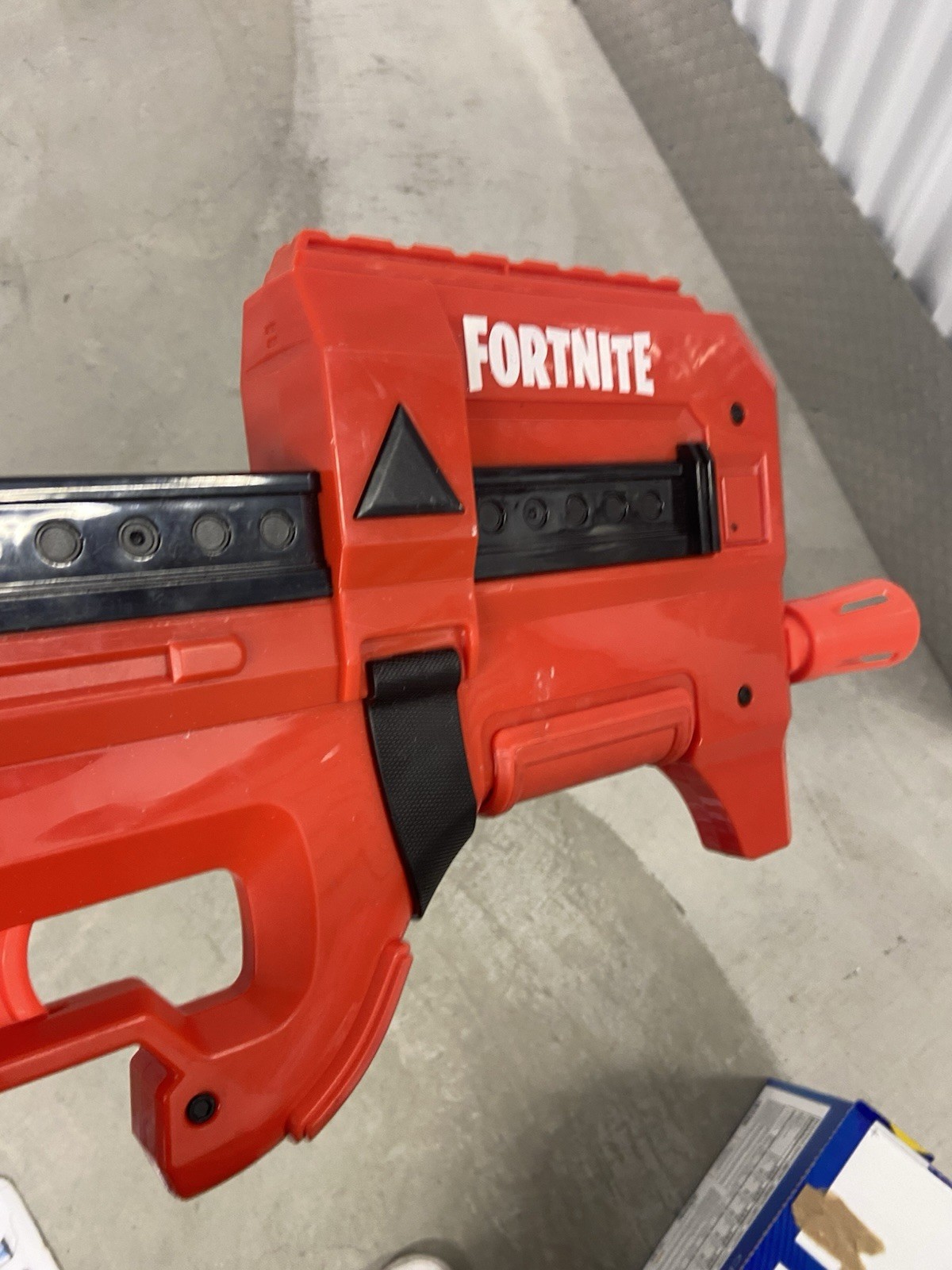 Nerf Fortnite P90 Compact SMG Motorized Toy Dart Blaster, Red -