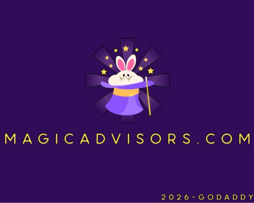 magicadvisors.com two word .com domain name 2026 Godaddy Push