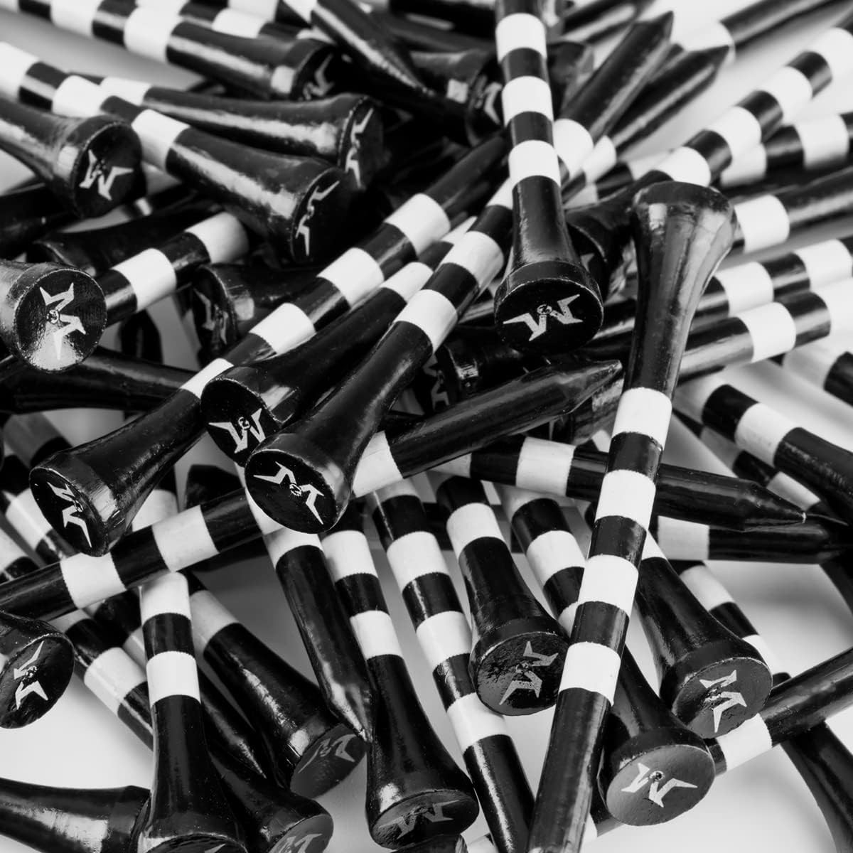 Natural Wood/Bamboo Golf Tees 2 3/4 Inch & 3 1/4 Inch,Pack 50 or 120,Reduce Fric