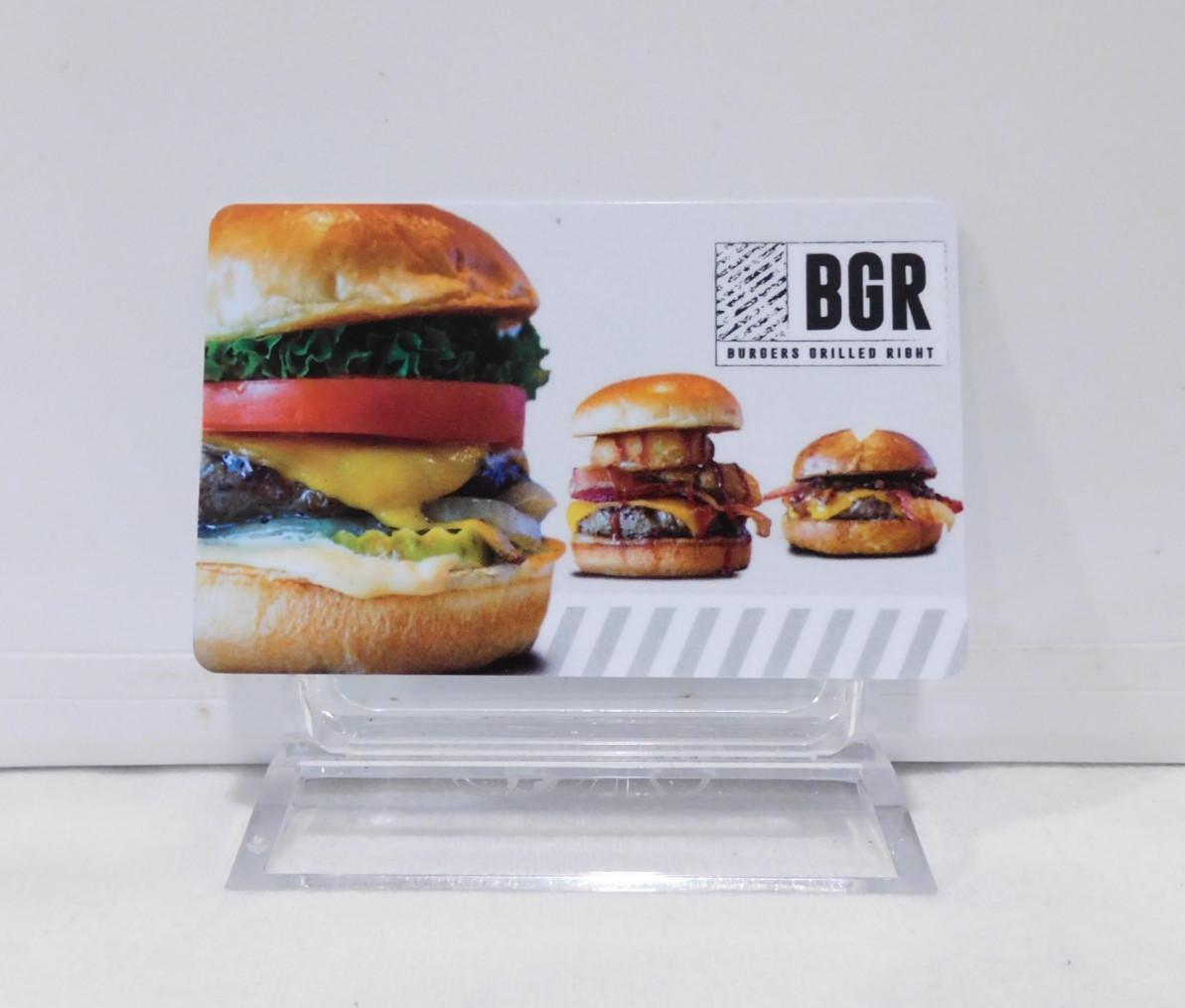 $25.00  BGR (Burgers Grilled Right) Physical Gift Card!