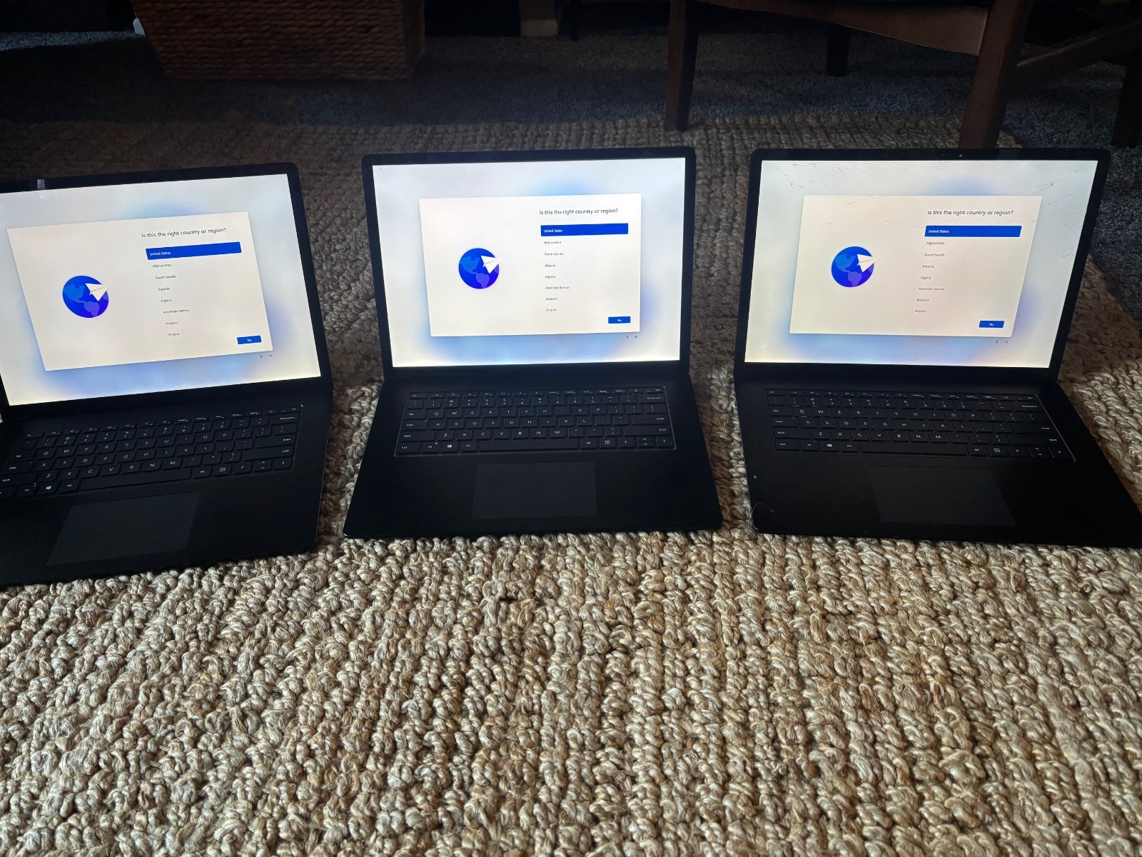 Microsoft Surface Laptop 4 15" Lot of 3 Please Read!