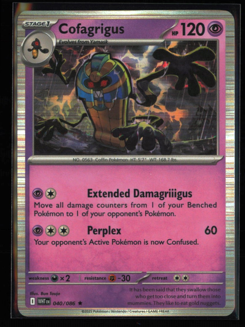 SV: White Flare #040/086 Cofagrigus