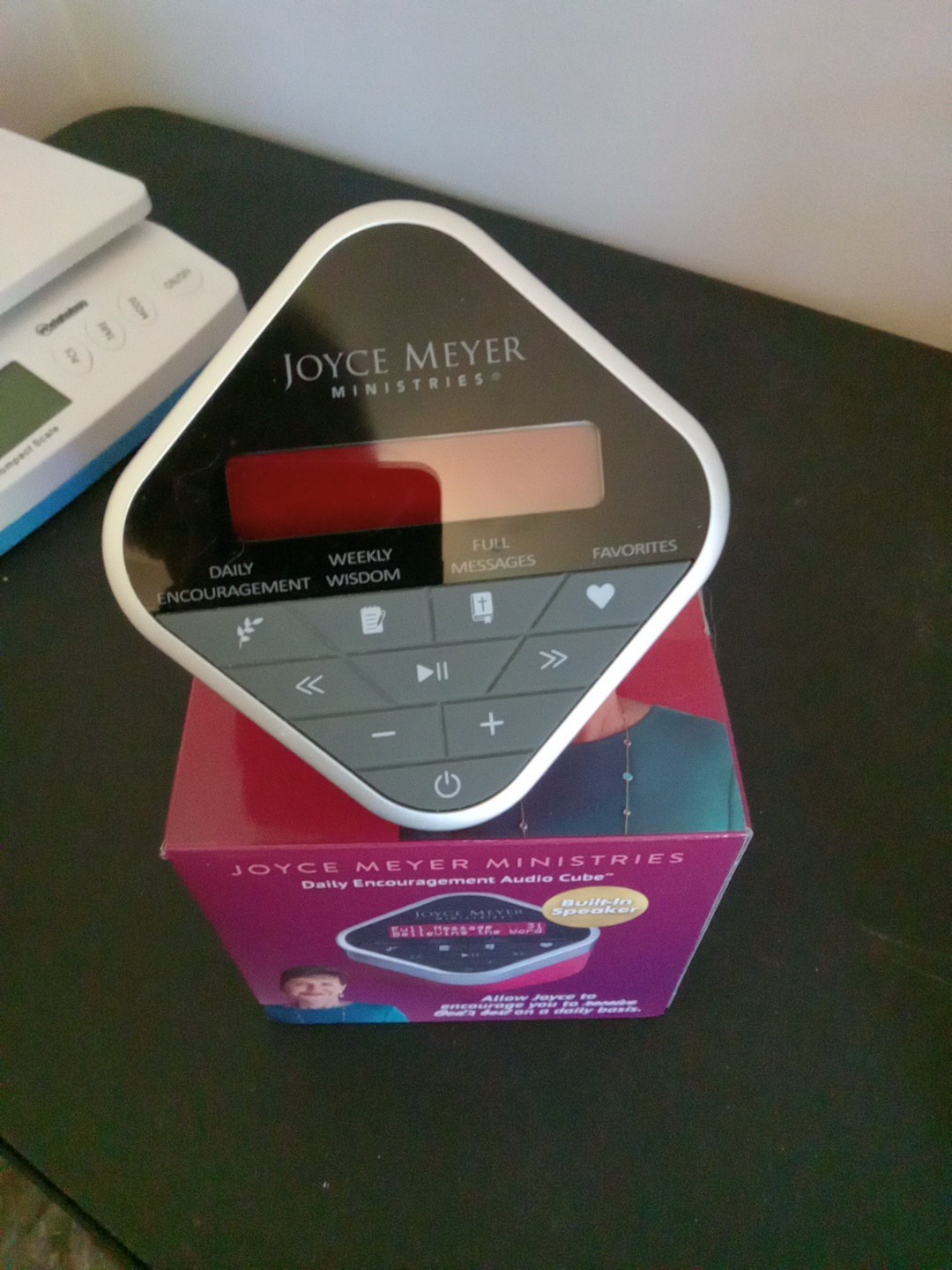 Joyce Meyer Ministries Daily Encouragement Audio Cube TESTED IN BOX