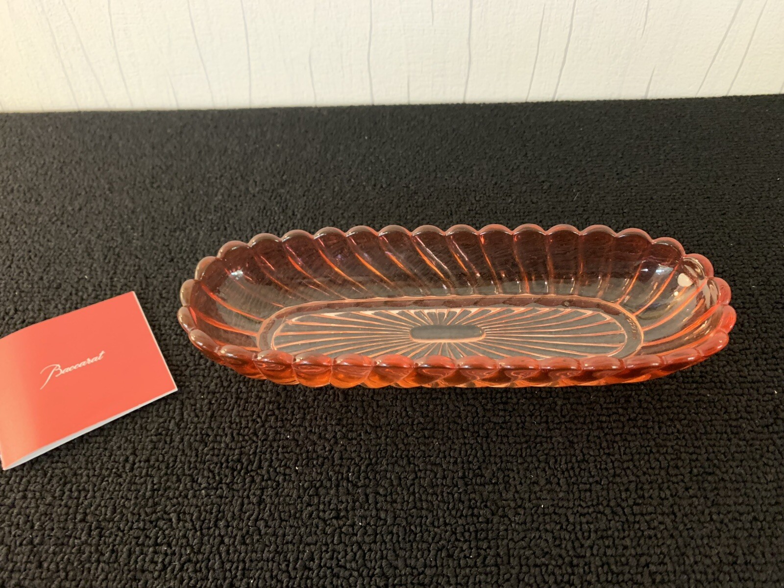 Bamboo Comb Pink Crystal BACCARAT