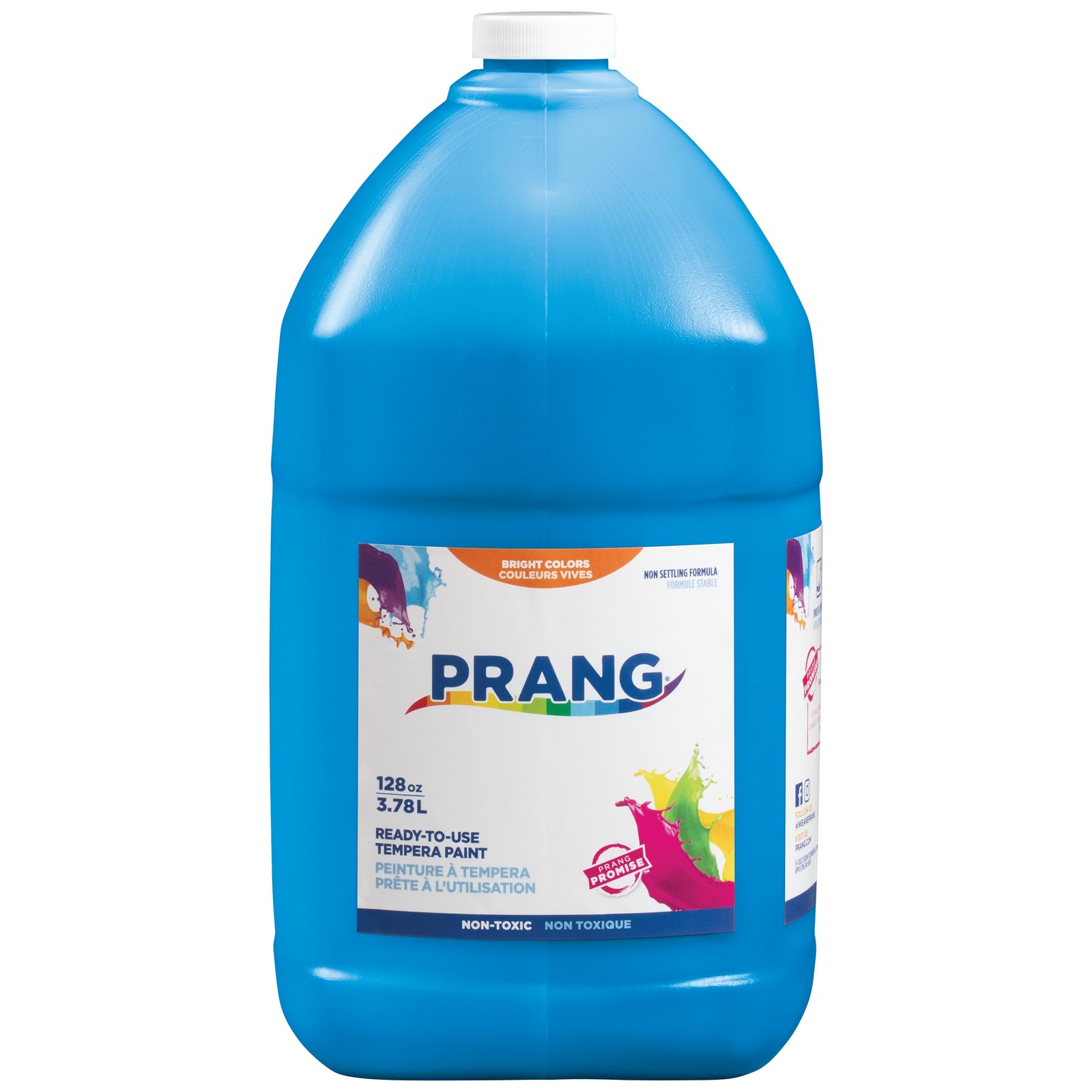 Prang Ready-to-Use Tempera Paint, Turquoise, 1 Gallon, Washable