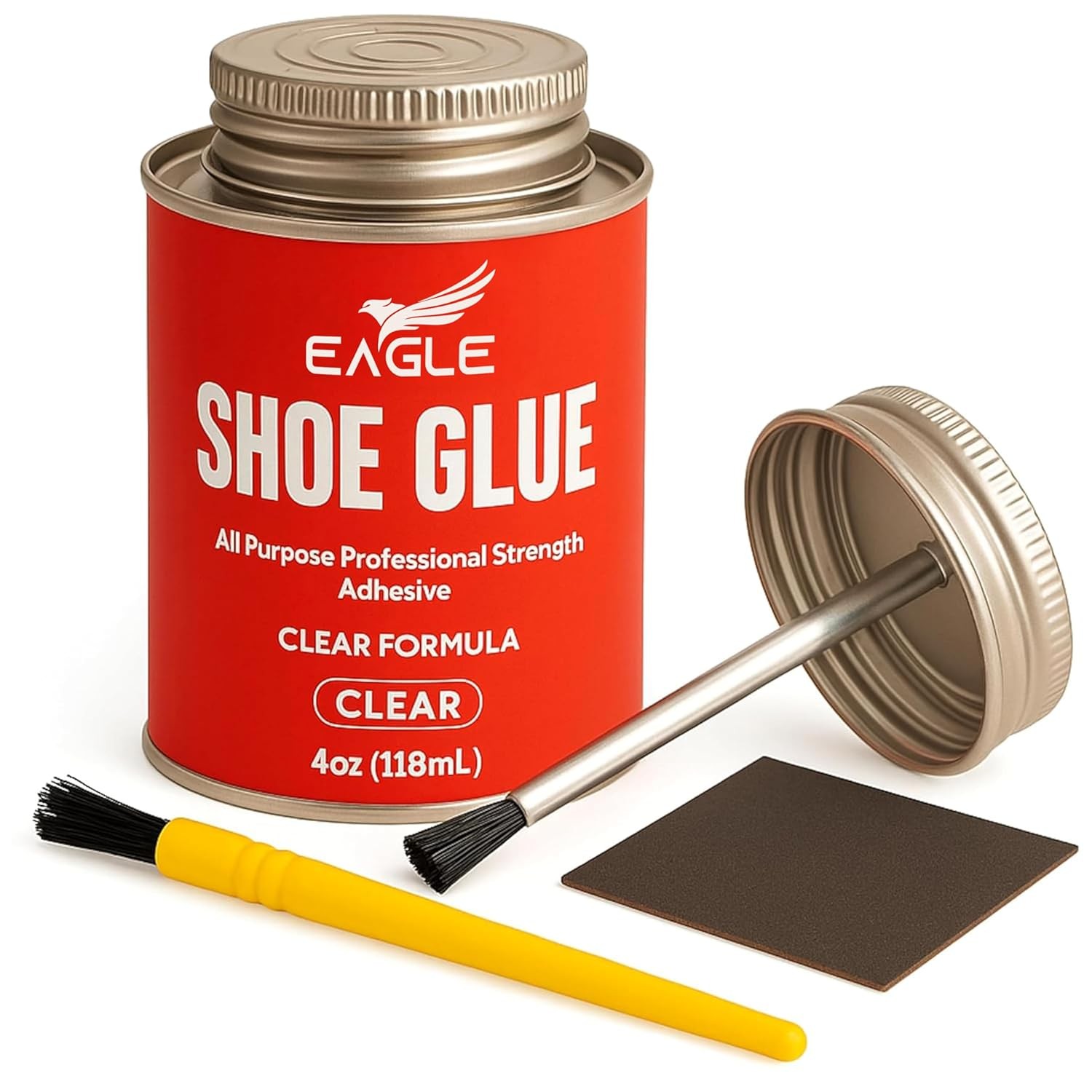 Eagle Shoe Cement – Heavy Duty Shoe Sole Glue for Repair – Strong Waterproof
