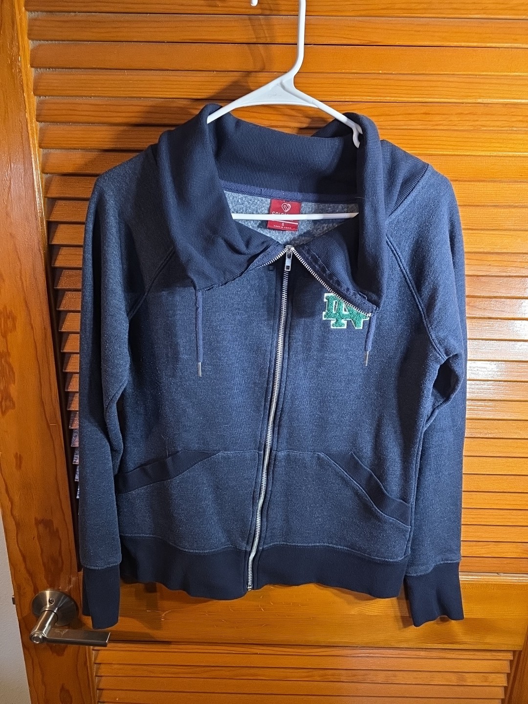 Notre Dame Fighting Irish Zip Up Coloseum Sweatshirt Size Womens Small S