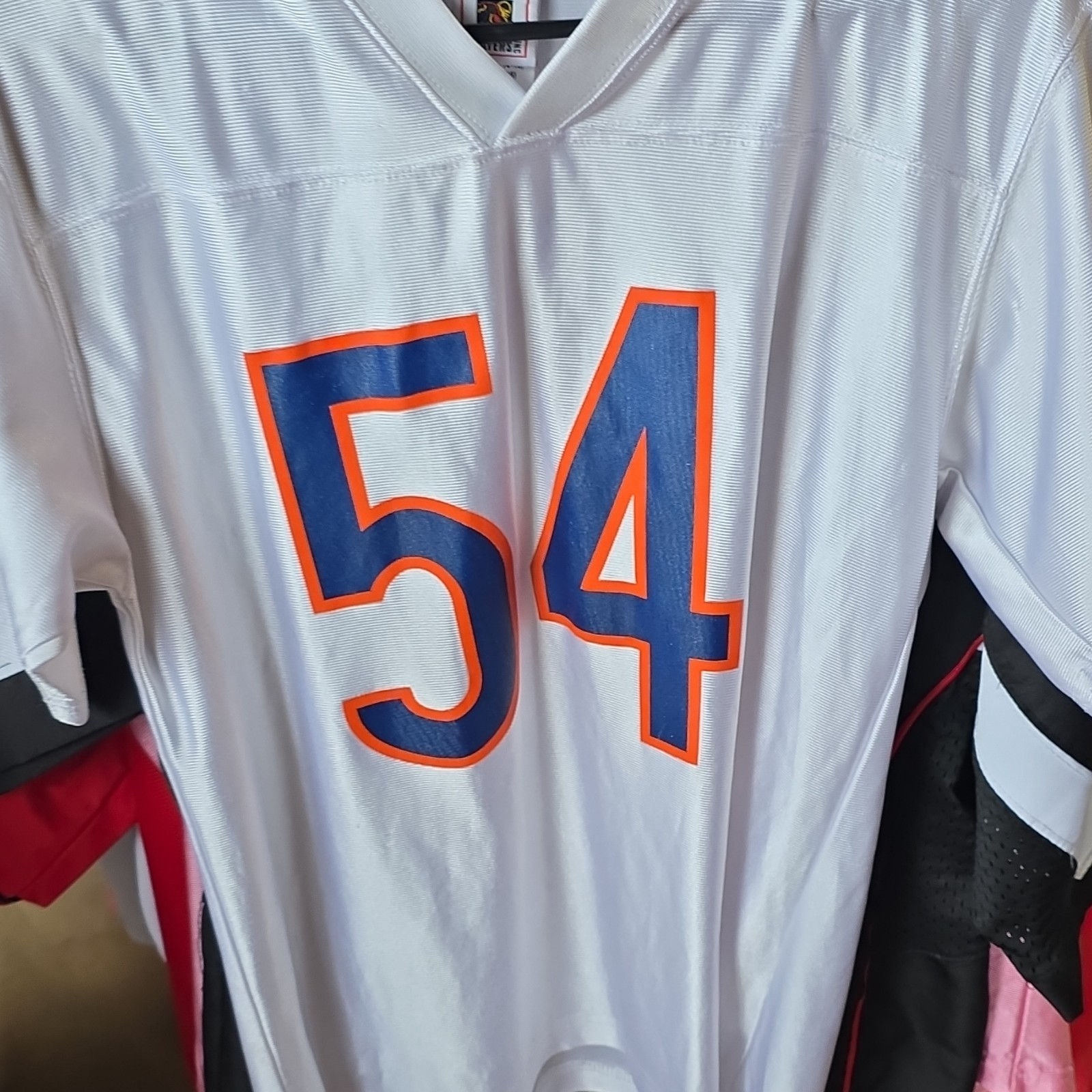 NFL Players Inc. Chicago Bears Urlacher #54 Men's White Jersey Size L (14-16)