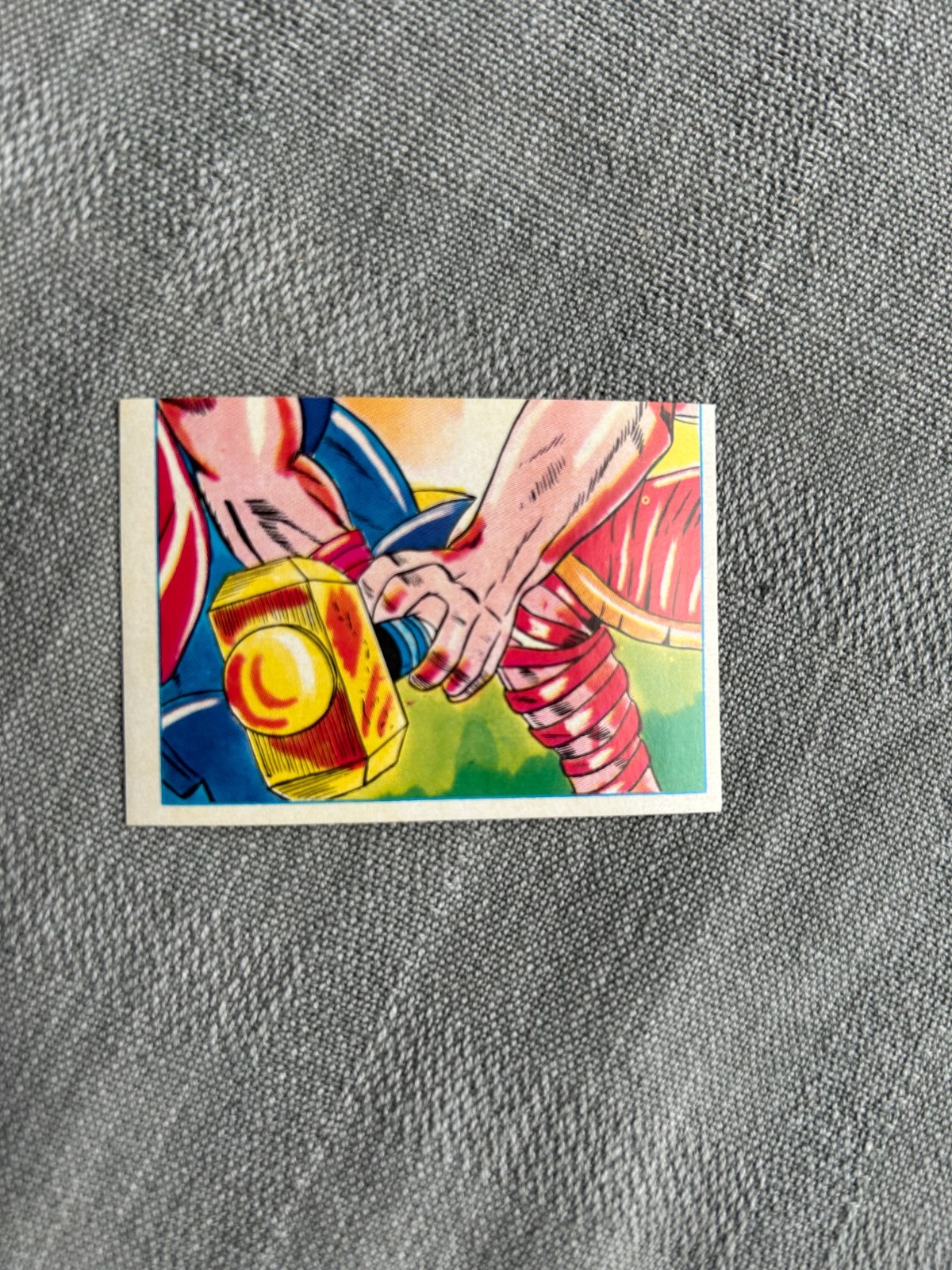 Marvel Superheros 1980 ( a. G.E Stickers No. 71 (2 1/2in x 1 13/16in) - Very +)