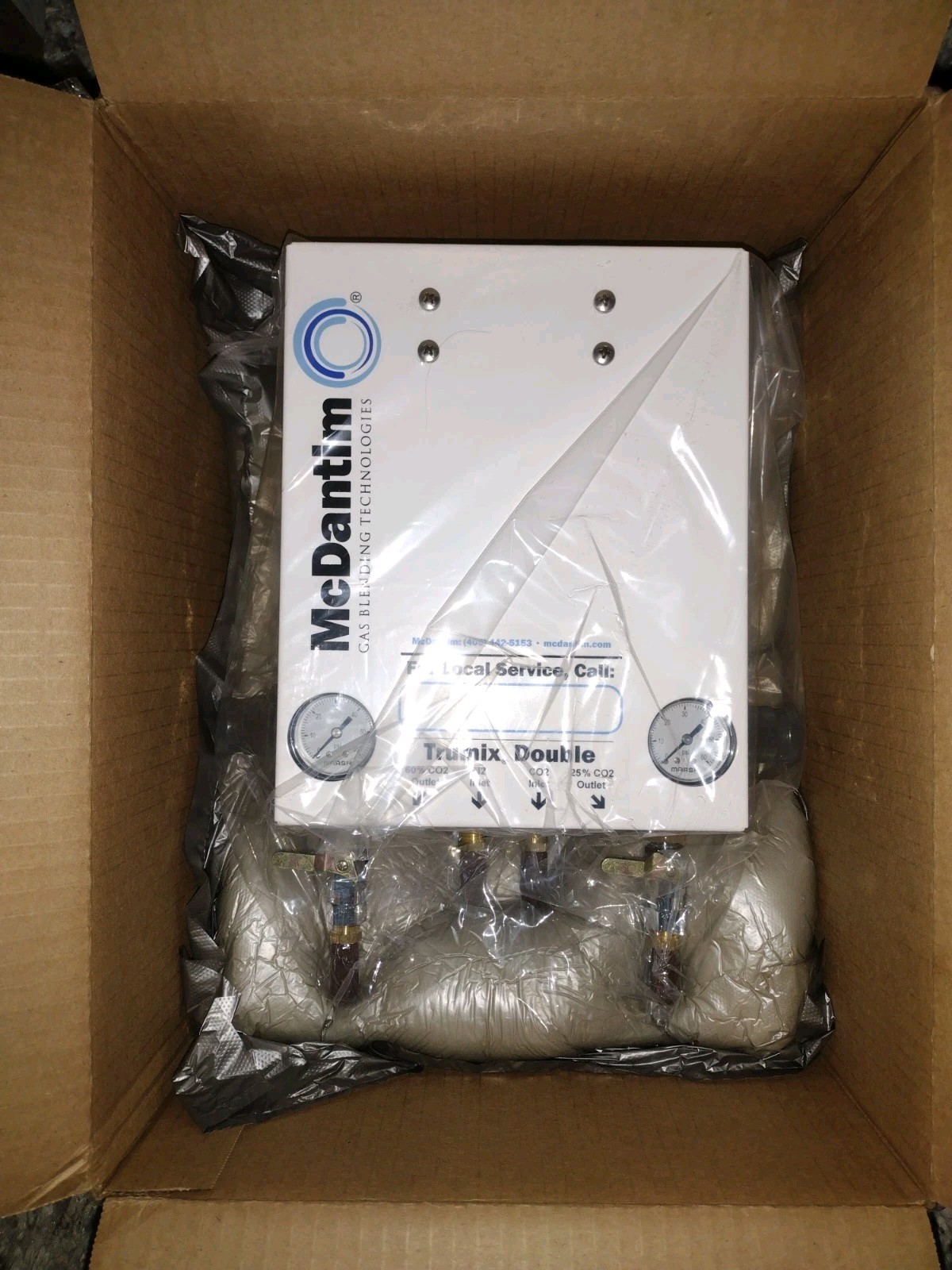 McDantim Trumix Double Gas Blender Draft Beer systems Ale/Lager/Stout Beer Kegs