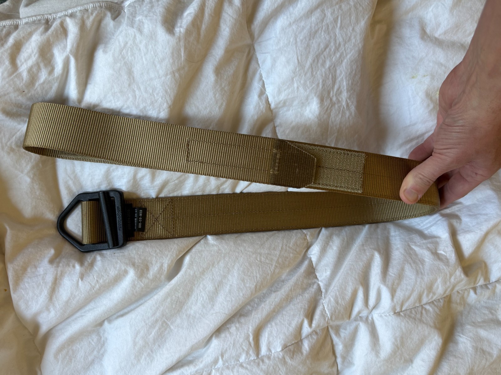 Galco Gun Leather company  Nylon Tan tactical Belt M 34*37" Heavy Duty  