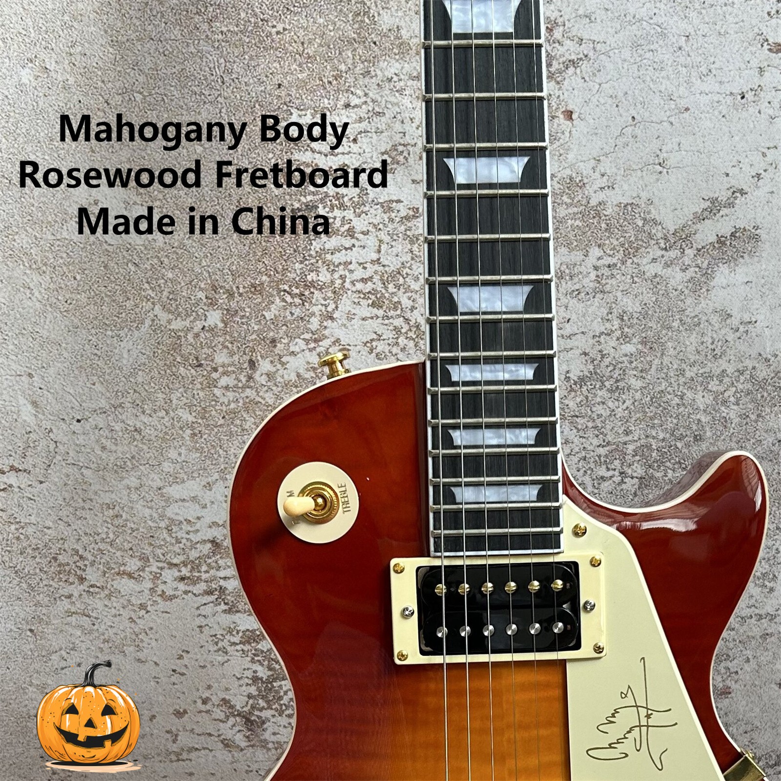 Electric Guitar Special: HH Pickups, Gold Parts, Rosewood Fretboard HH Pickups