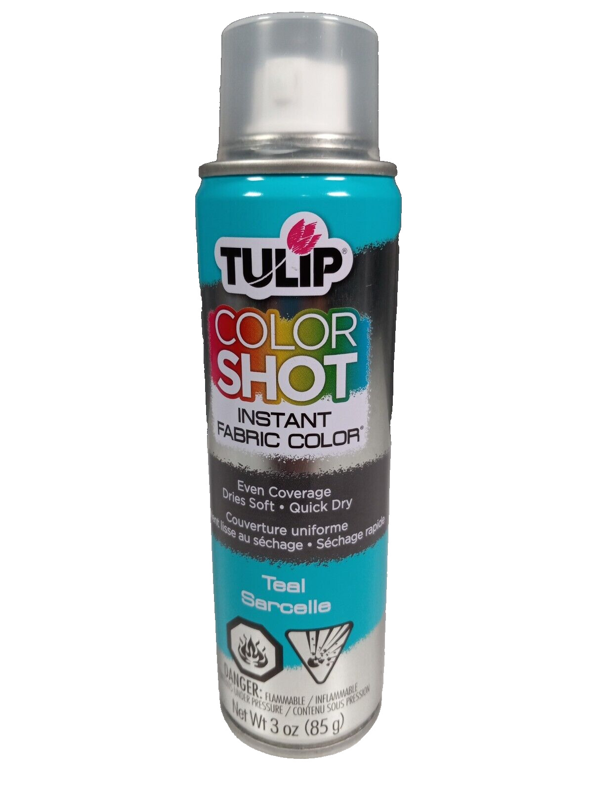 Tulip Color Shot Instant Fabric Color (Teal / Green) 3 oz. Single Can
