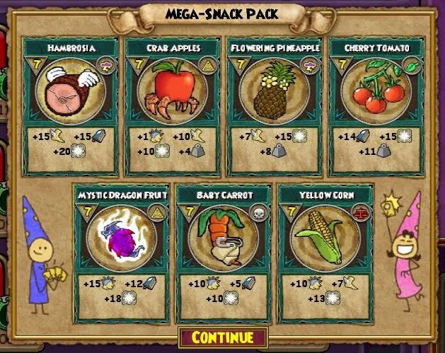 Winterbane Mega Snack Farming 100 Snacks.