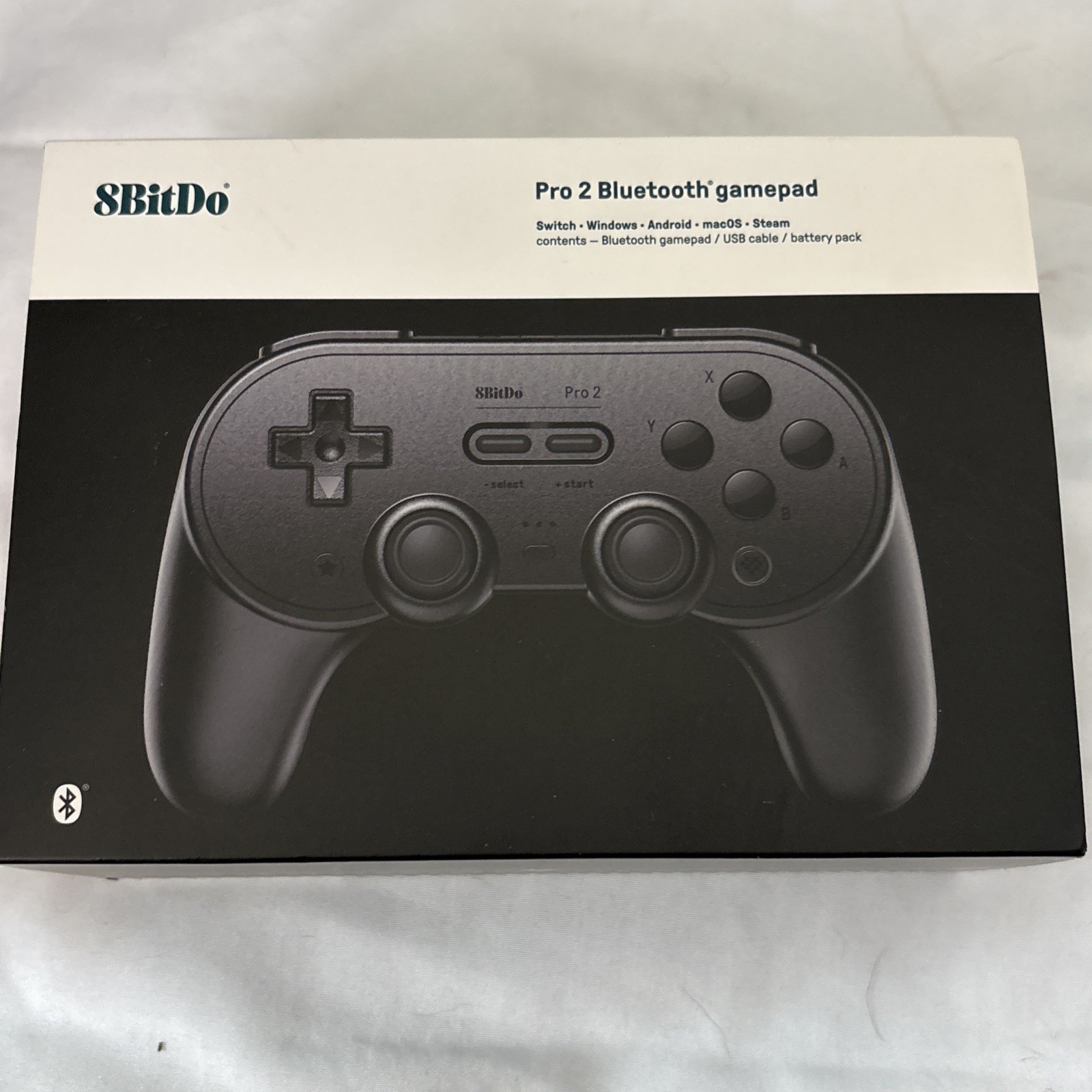 8BitDo Pro 2 Wireless Controller - Black Edition