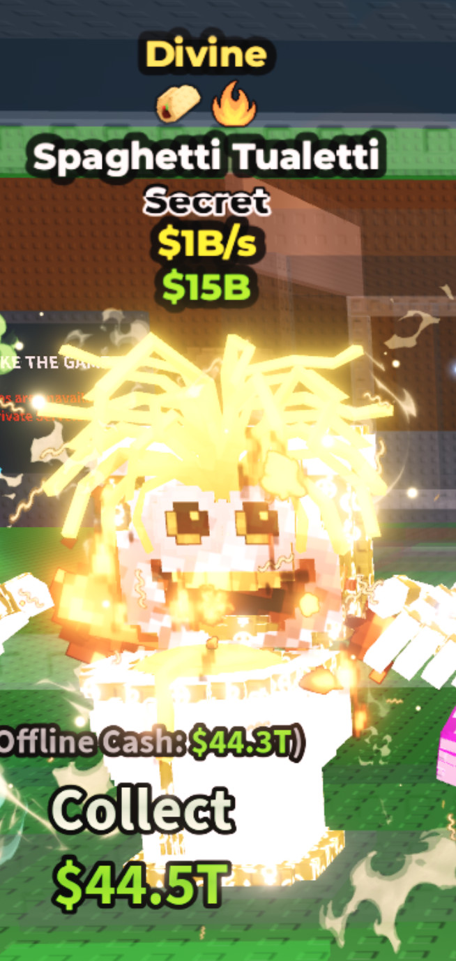 🎃 Divine spaghetti tualetti - Steal A Brainrot - ‼️ Fast 🚚📦