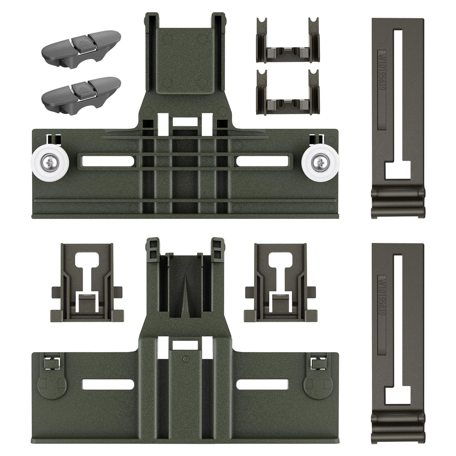 UPGRADED W10350375 W10712395 Dishwasher Top Rack Adjuster Parts For... 