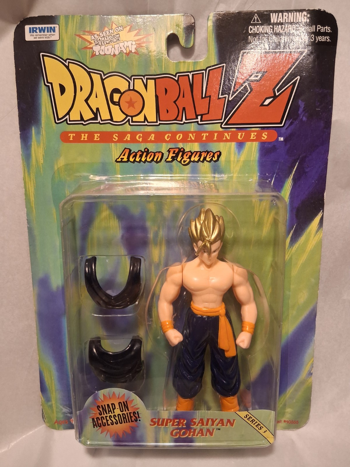 Dragon Ball Z Super Saiyan Gohan Series 3 IRWIN Action Figure 1999 Funimation