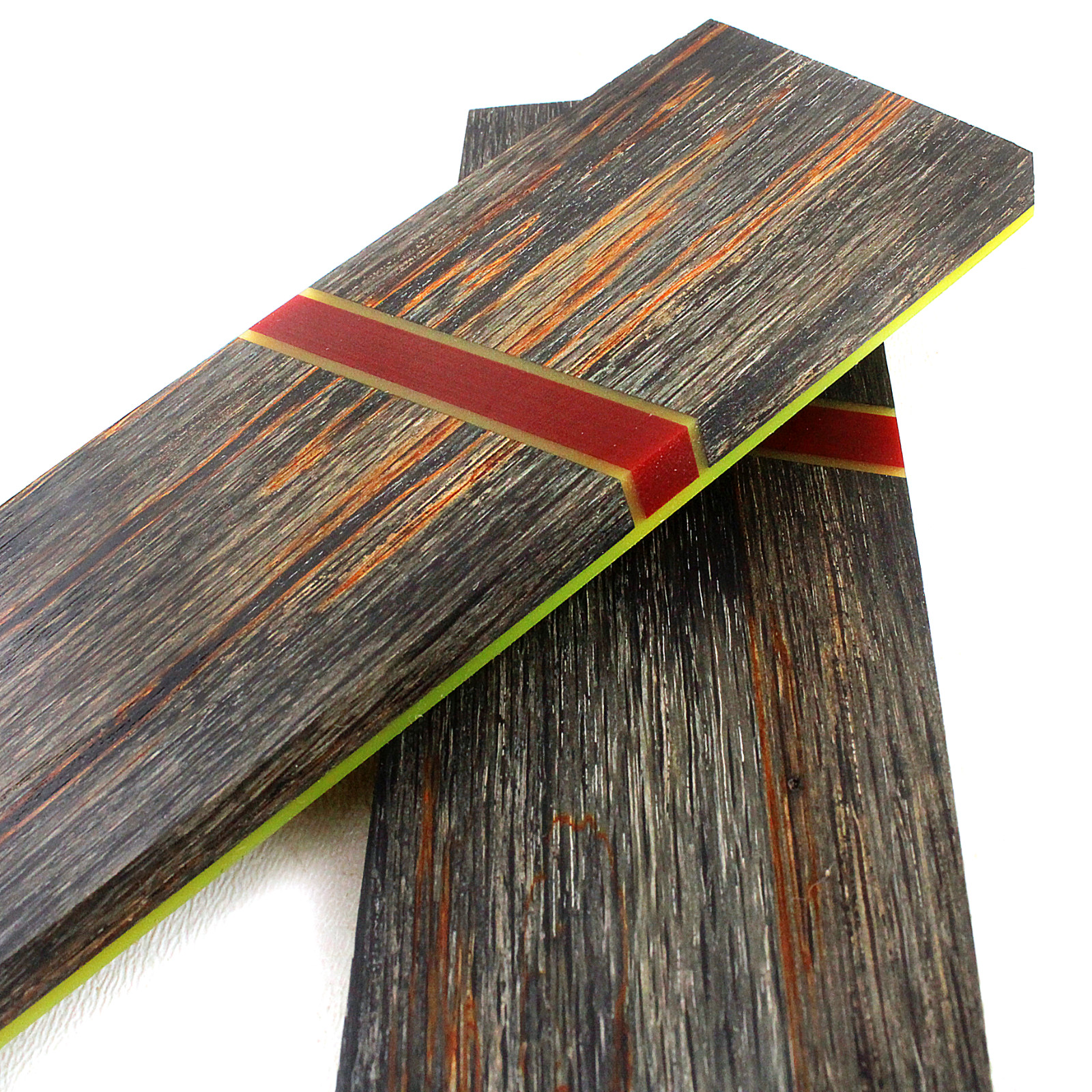 Stabilized Hybrid Segmented Knife Making Scales 6 1/8 x 2 x 3/8 in