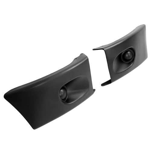Front Bumper End Cap Pair Compatible with 2003-2007 Freightliner M2 106 112 