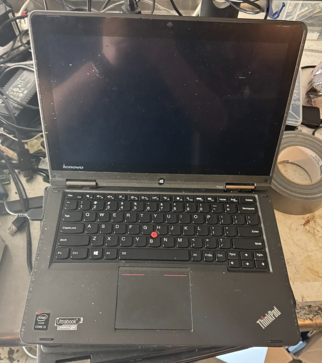Lenovo ThinkPad Yoga 12 Intel Core i3 Laptop for Parts/Repair #4742
