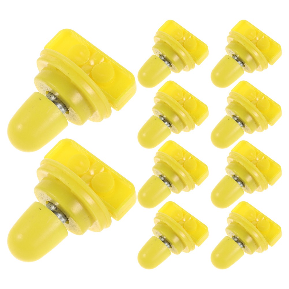  10pcs Hamster Exercise Wheel Bearings - Replacement Axle Mount With Knob