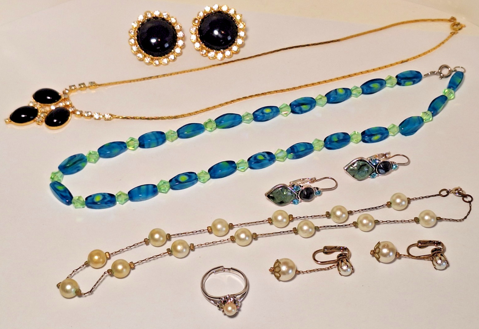 Mixed Lot of Vintage Wearable Fashion Jewelry Sets