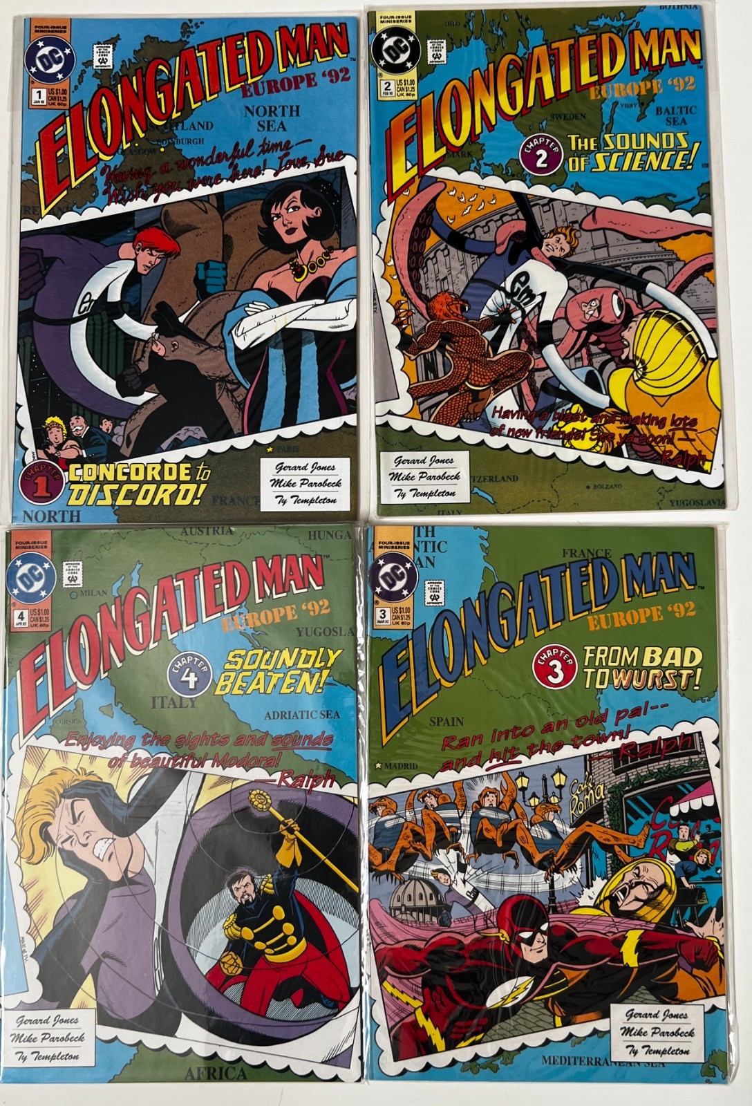 Elongated Man #1-4 (of 4) Complete Set