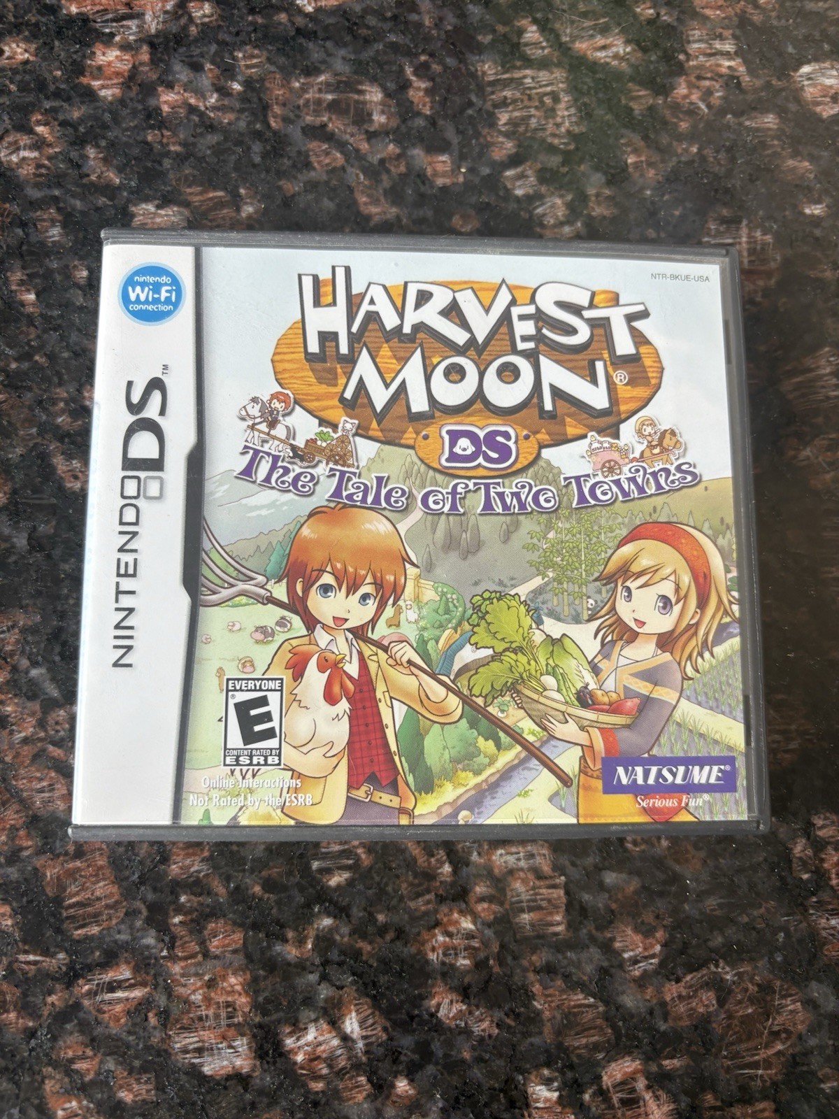 Harvest Moon DS: The Tale of Two Towns Nintendo DS Case/Manual Only NO GAME