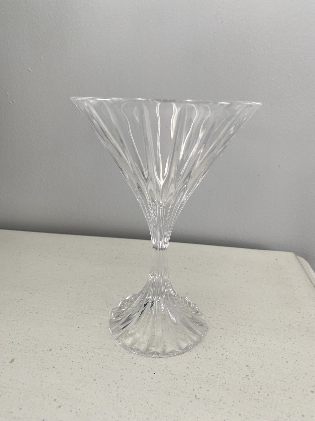 NWT Mikasa Park Lane Martini Glass Beautiful Bright Shiny