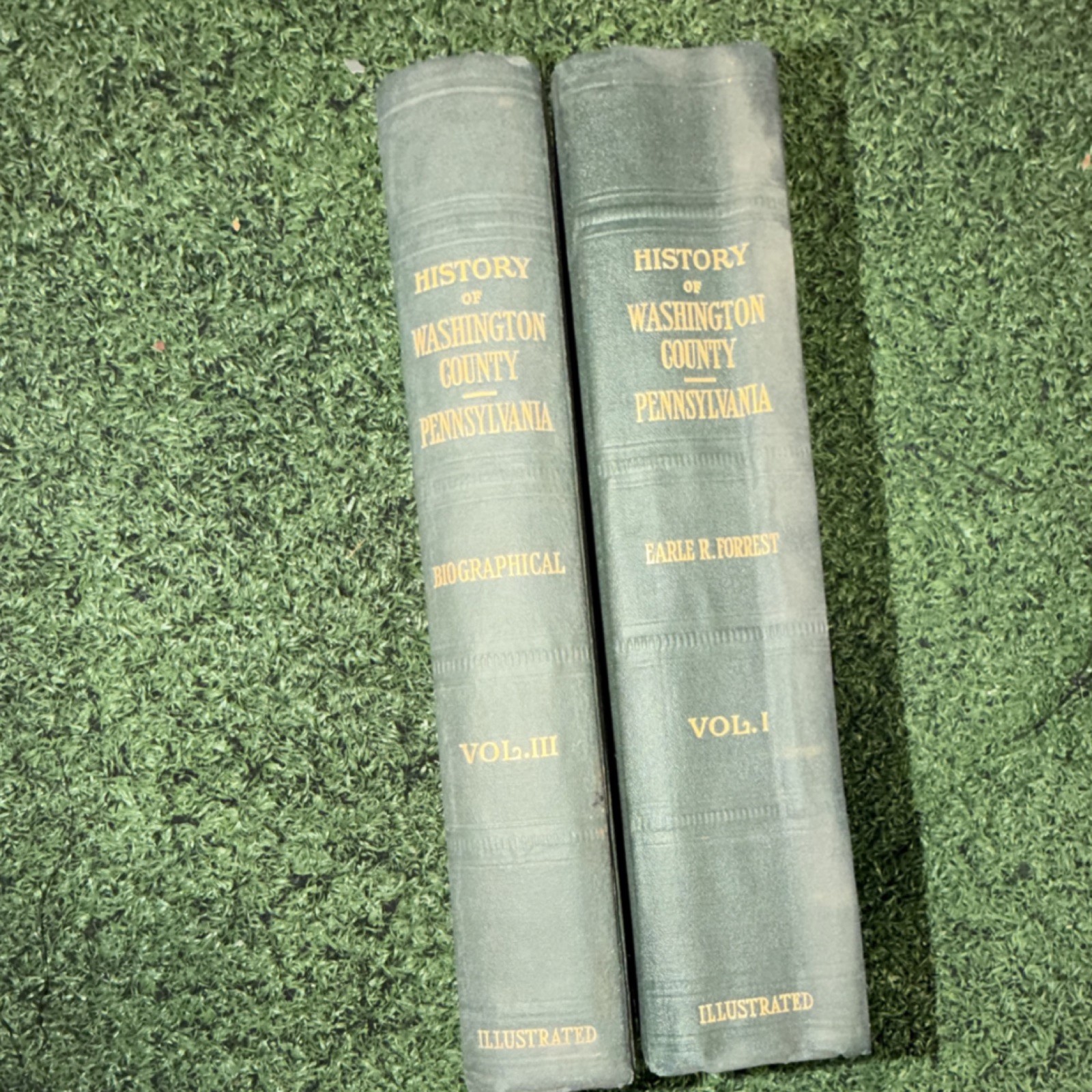 History of Washington County Pennsylvania Volumes I & III Illustrated