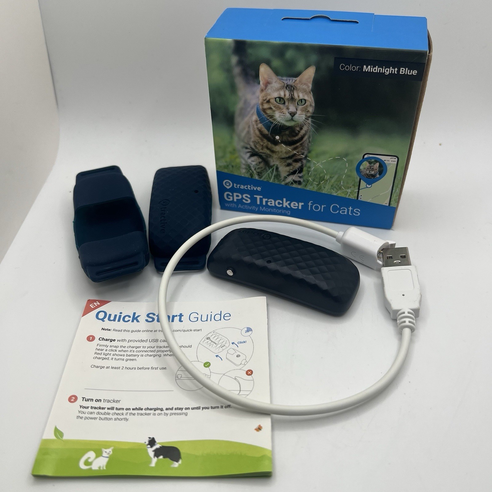Tractive GPS Tracker for Cats with Activity Monitoring 