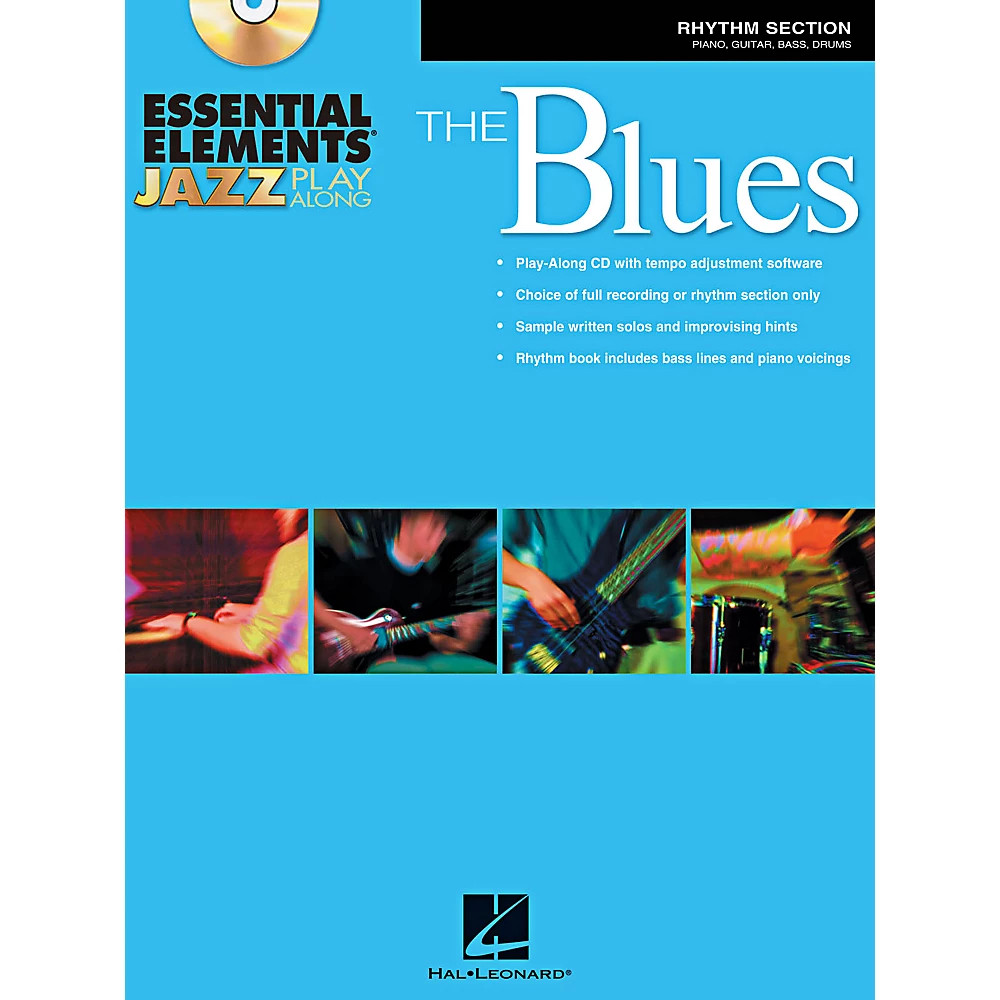 Hal Leonard Essential Elements Jazz Play-Along - The Blues Rhythm Section Bk/CD