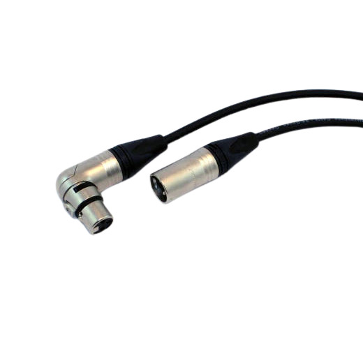 Yorkville MC-25N90F Standard Series Microphone Cable - 90 Degree Female - 25