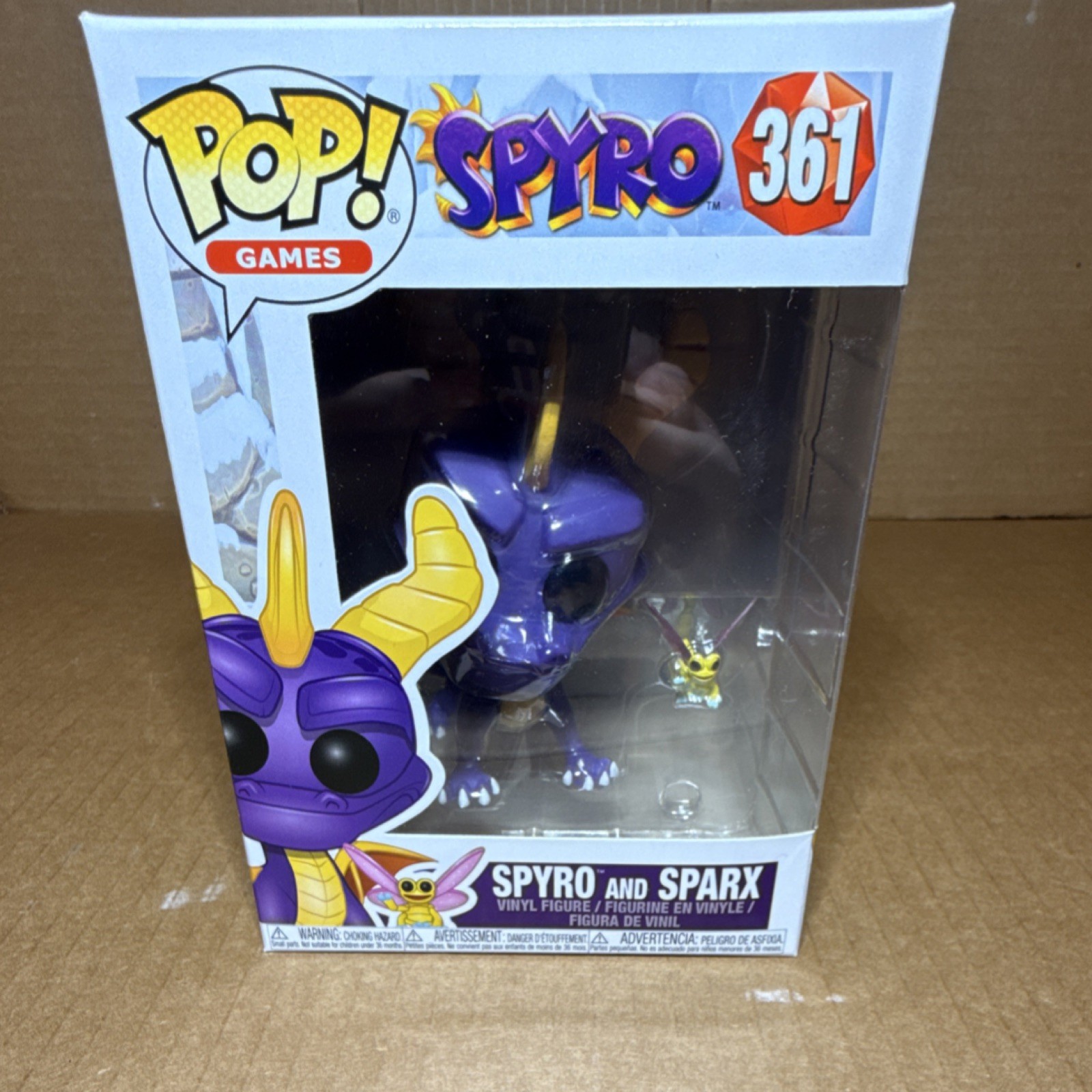 Funko Pop! Vinyl Spyro and Sparx #361