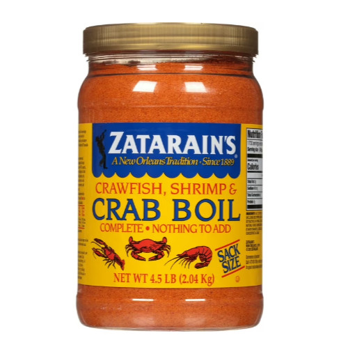 Zatarain's Kosher Crawfish, Shrimp & Crab Boil, 4.5 lb Jar