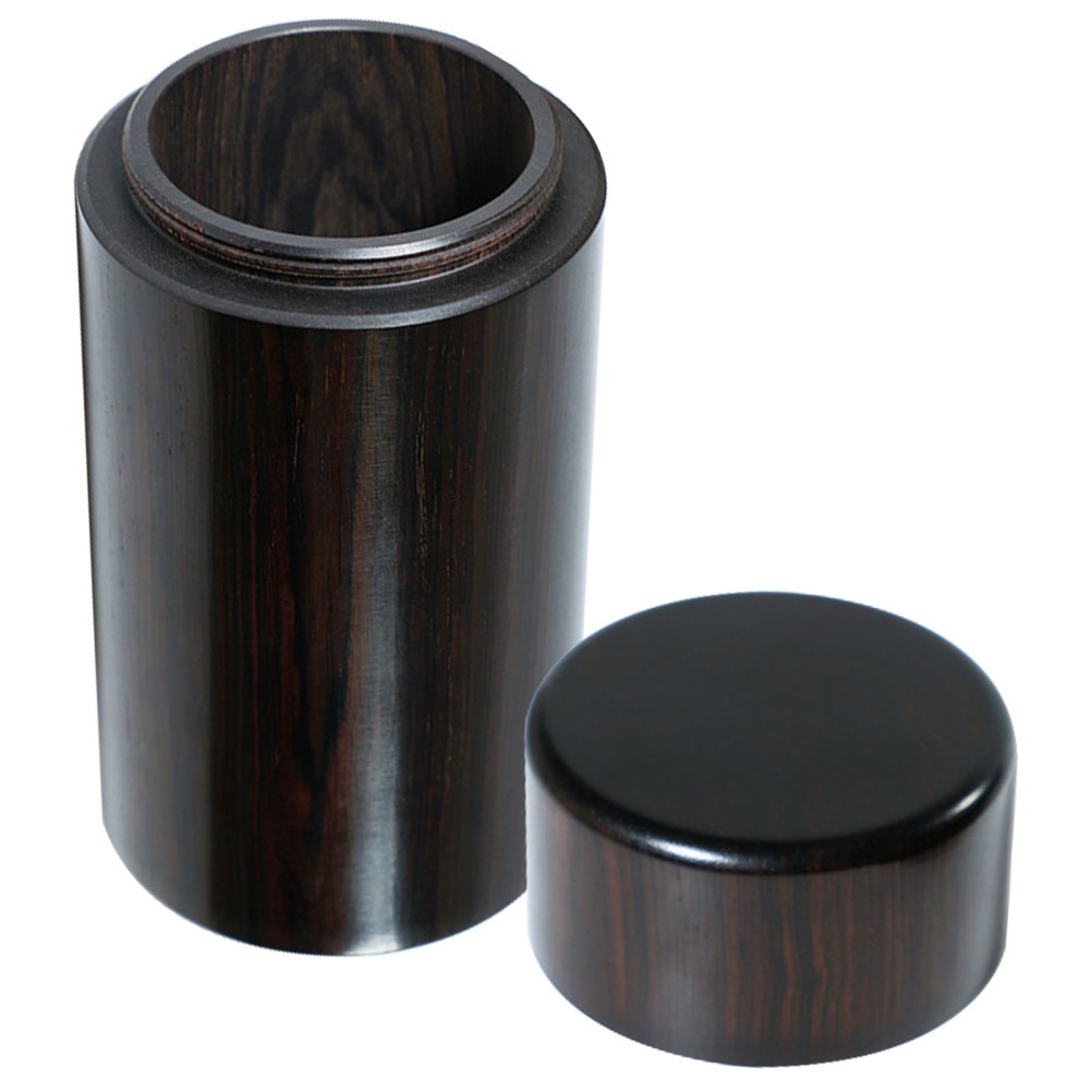  Mini Wood Memorial Urn for Pet Ashes, Handcarved Decorative Jar Keepsake,