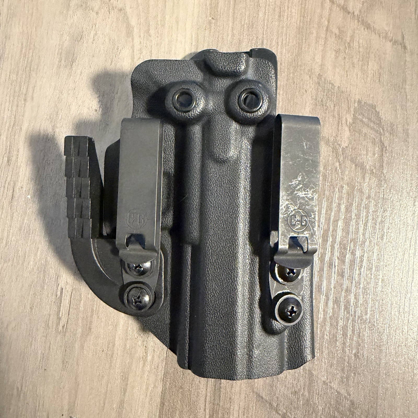 CZ P07 C&G IWB COVERT/ALPHA Kydex Holster  Right Hand Metal Clips