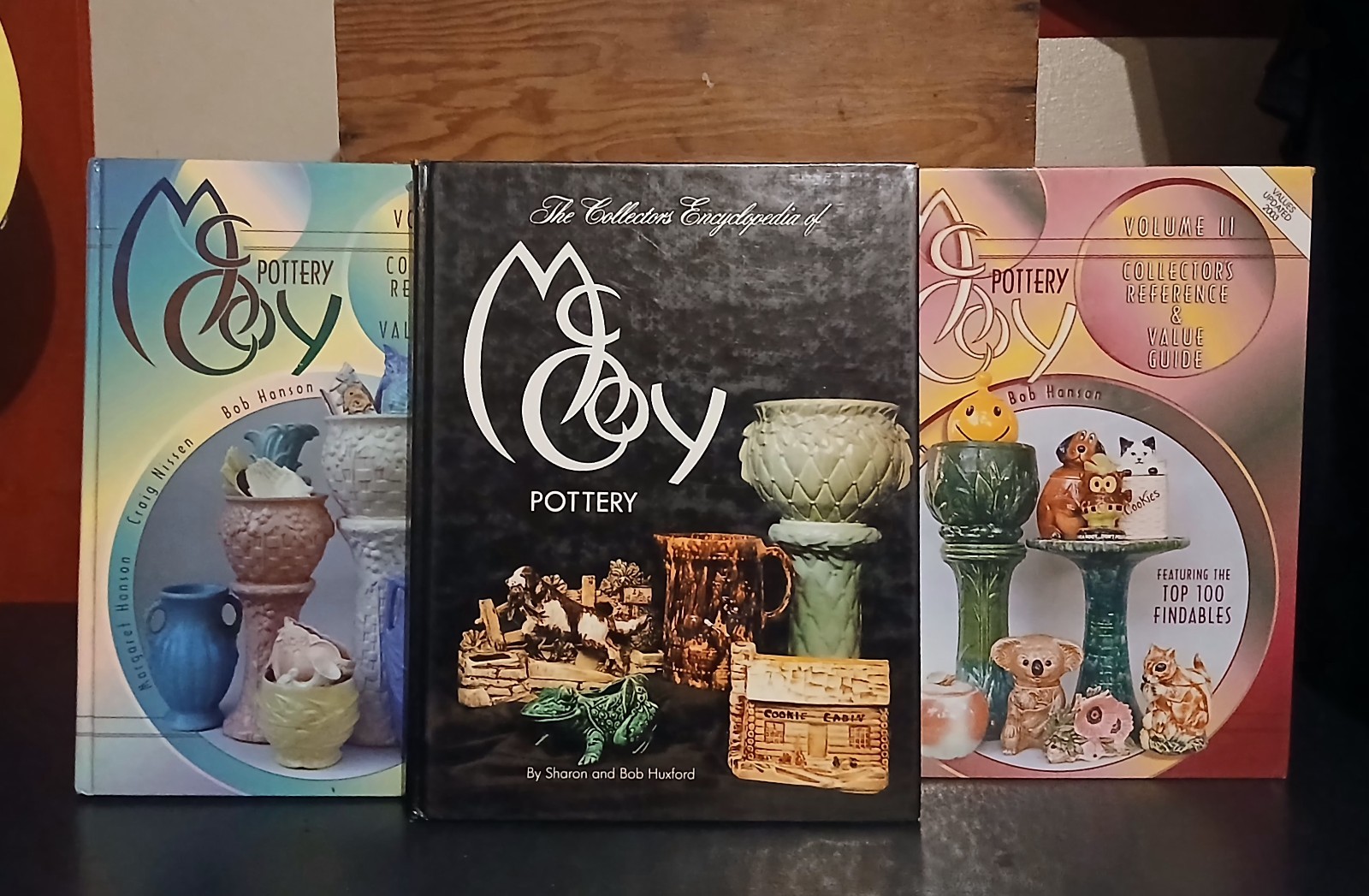 McCoy Pottery Collectors Encyclopedia, Volume 1, & Volume 2 ( All 3 Books)