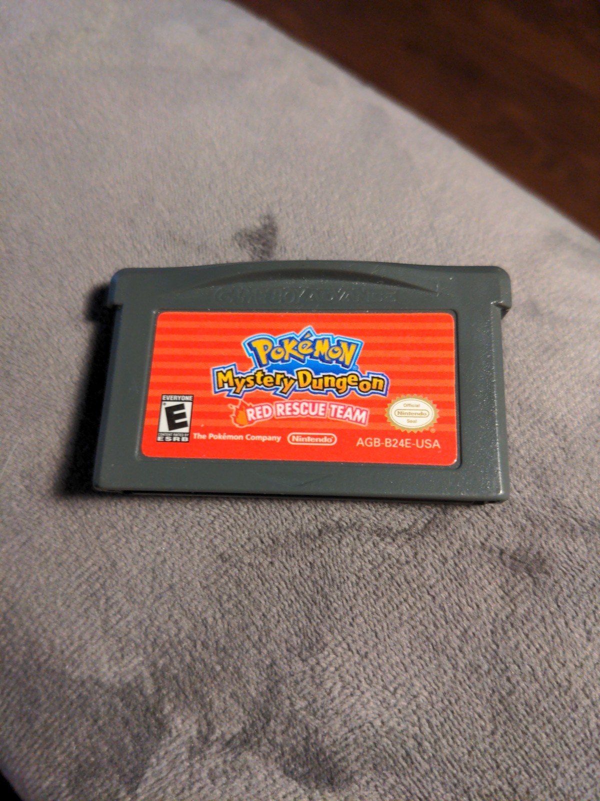 Gameboy Advanced Pokemon Mystery Dungeon Red Rescue Team Game