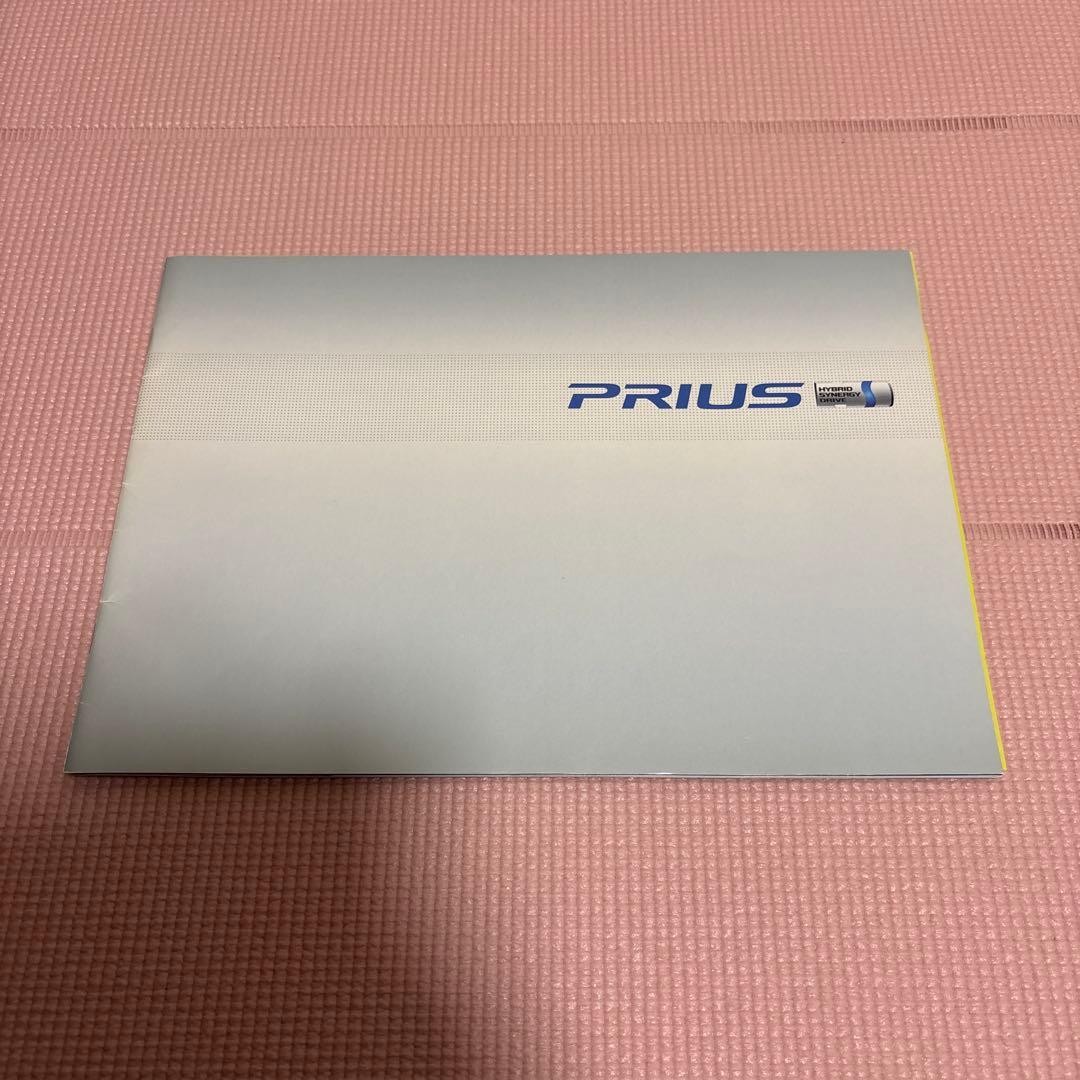 Toyota Prius Catalog, Car Manual, Excellent Condition, Original OEM