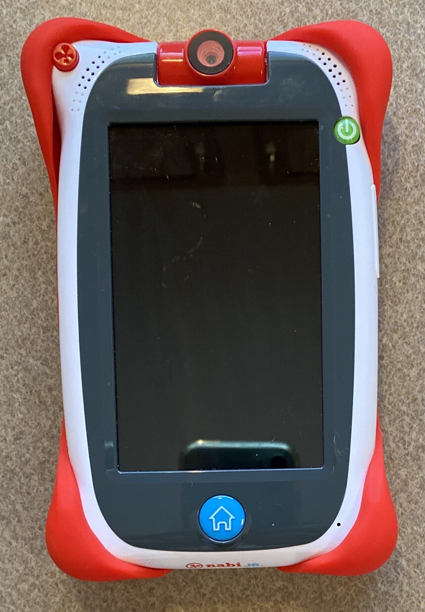 Nabi Jr NABIJR-NV5A 5" Android Tablet & Cover For Kids UNTESTED FOR PARTS ONLY