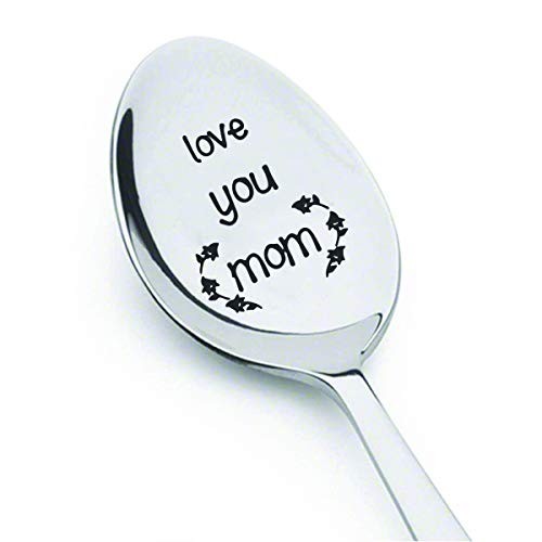 Love You Mom - gifts for mom - birthday gifts for women - Coffee Spoon mom 